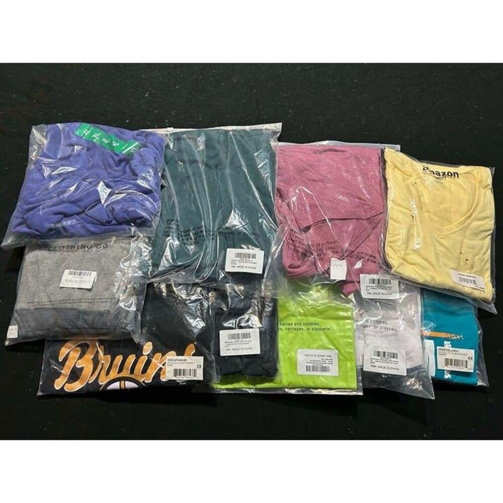 Wholesale Lot of 10 Amazon Customer Return Clothes For Kid, Men, Women NEW